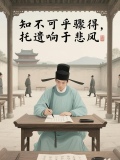 知不可忽骤得,托遗响于悲风